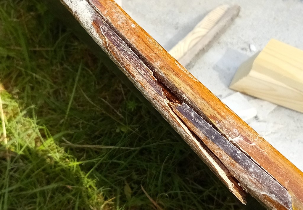 Das aufgerissene Süllbord